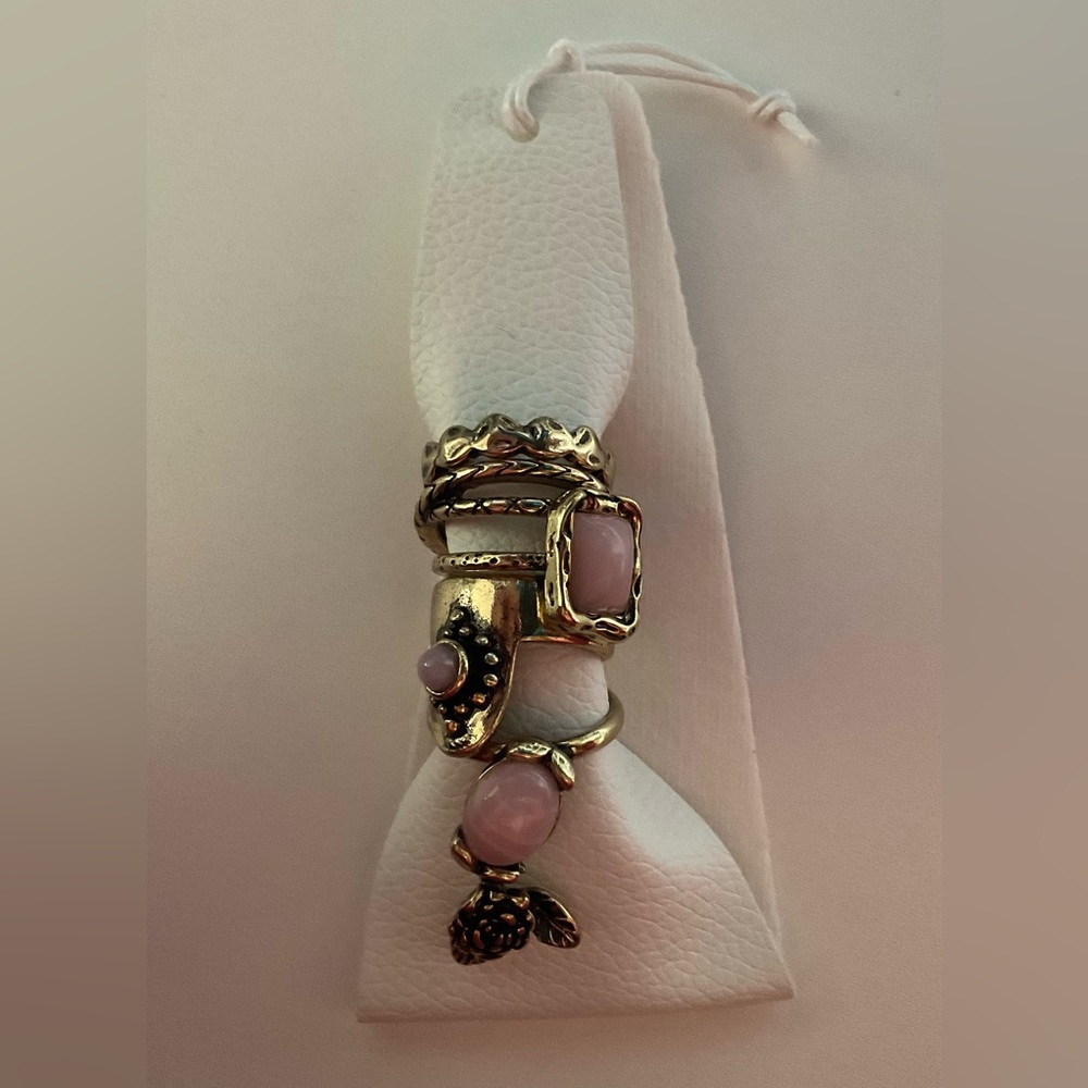 NWT Morning Meadow Ring Set by Free People - Picture 11 of 11